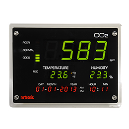 Rotronic CO2 顯示表用于室內(nèi)空氣質(zhì)量監(jiān)測 